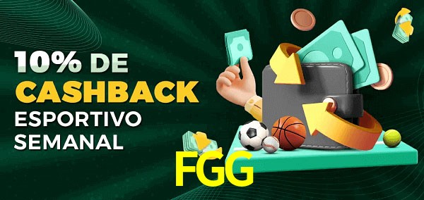 10% de bônus de cashback na FGG